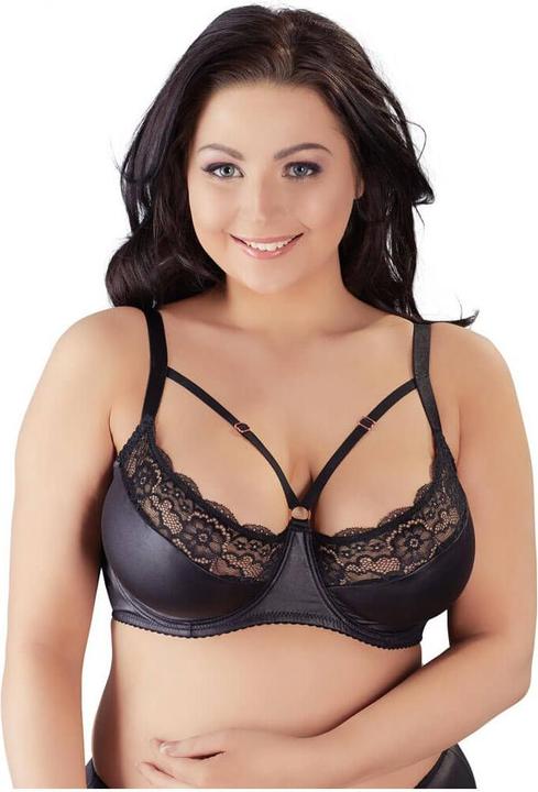Produktbild Cottelli Collection Mattglanz Bügel-BH mit Spitze (90 F)