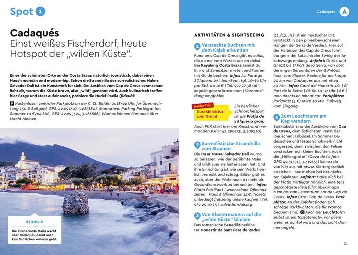 Immagine prodotto Guida Camper Spagna: Costa mediterranea, Catalogna e Andalusia (Tedesco, Jan Marot)