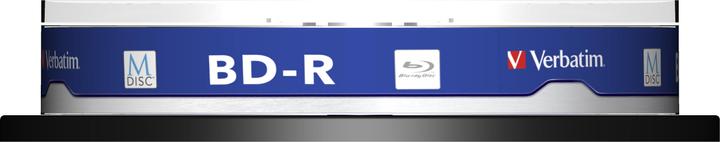 Produktbild Verbatim 1x10 M-Disc BD-R BluRay 25GB 4x Speed Cakebox printable (10 x)