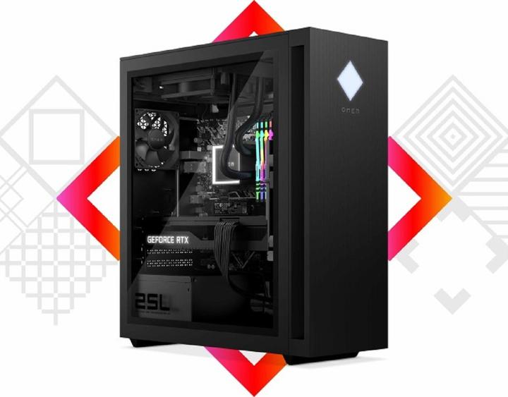Produktbild HP Omen 25L - GT15-2100ng (Intel Core i7-14700F, 32 GB, 1000 GB, GeForce RTX 4070)