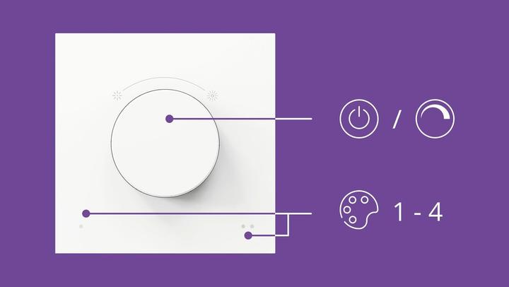 Actual product image WiZ Dial Switch USB-C