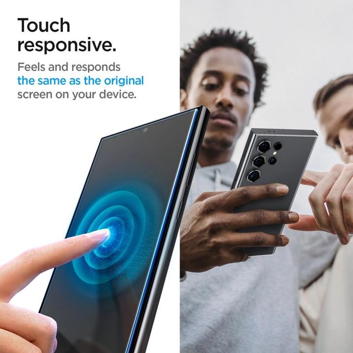 Actual product image Spigen Glas.tR EZ Fit (2 Piece, Samsung Galaxy S24 Ultra)