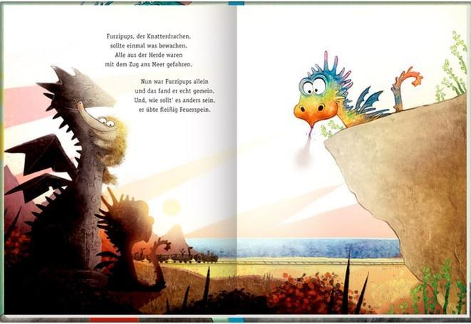 Produktbild Furzipups, der Knatterdrache (Deutsch, Kai Lüftner, 2019)