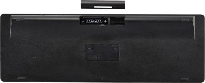 Image du produit Renkforce RF-5799536 Clavier sans fil Français, QWERTZ Noir (DE, Sans fil)