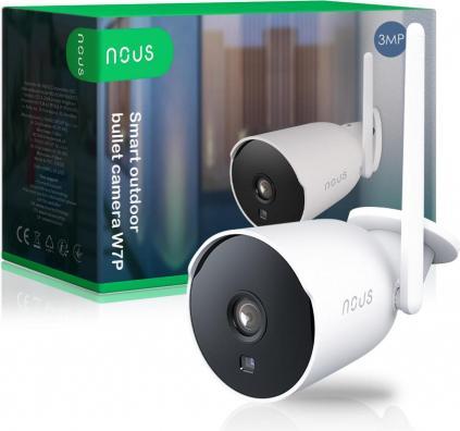 Nous Much? Wi-Fi lauko camera W7P, 1080P, micro SD kortel?s lizdas, IP66, TUYA / Sm (2304 x 1296 Pixels)