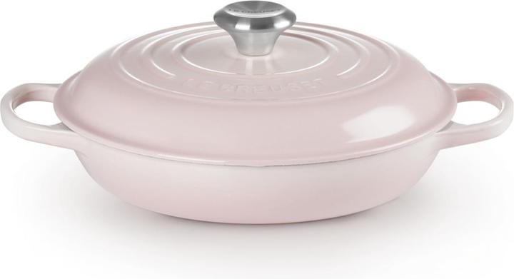 Produktbild Le Creuset Gourmet-Profitopf Signature Ø 26cm, rund (26 cm, Bräter + Schmortopf, Gusseisen, Emaille)