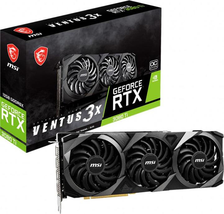 Produktbild MSI GeForce RTX 3080 Ti Ventus 3X 12G OC (12 GB)