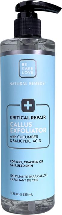 Actual product image Bcl Spa Callus Exfoliator Natural Remedy 355 (Foot deodorant & powder, 355 ml)