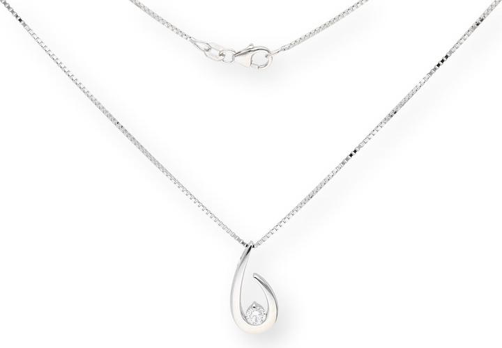 Actual product image Carat Solitaire (Silver 925, 42 cm)