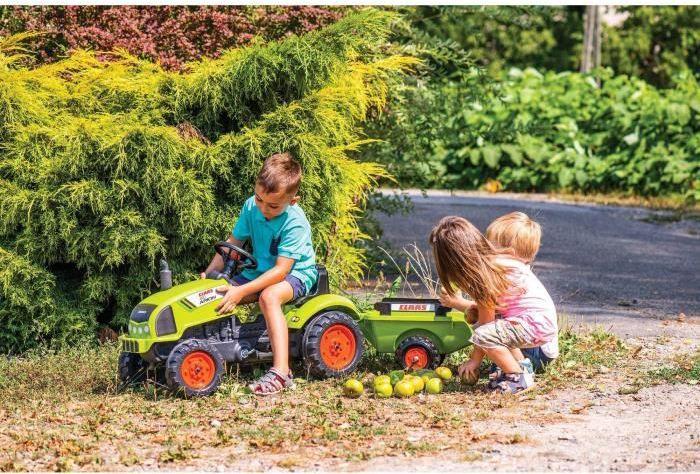 Actual product image Falk Toys Claas tractor + trailer M