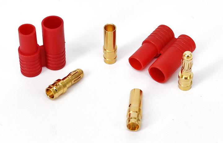 Image du produit Swaytronic Système de connecteurs LiPo HXT 3,5 mm plaqué or 5 paires