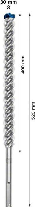 Produktbild Bosch Professional Zubehör EXPERT SDS max-8X Hammerbohrer, 30 x 400 x 520 mm (30 Millimeter)