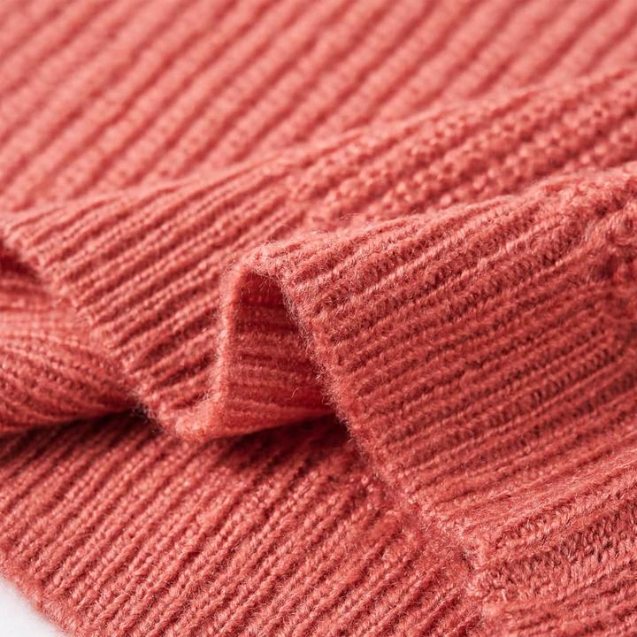 Produktbild VidaXL Kinderpullover Gestrickt Mittelrosa 104,Material: 67 (104)