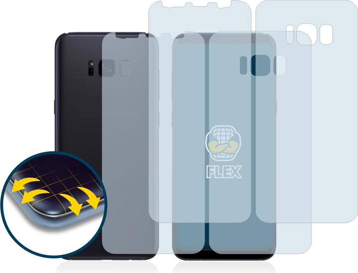 Actual product image BROTECT Full-Cover Protector (2 Piece, Samsung Galaxy S8+)