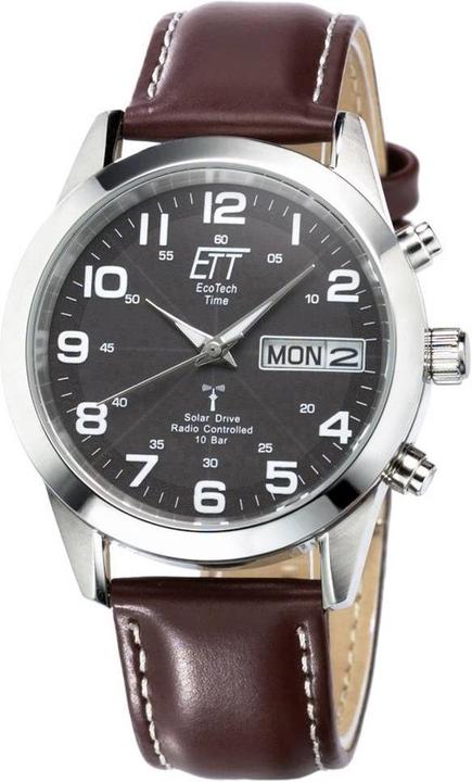 Image du produit Conrad Components Eco Tech Time Solar Drive radio Gobi Montre homme (Chronographe, 40 mm)
