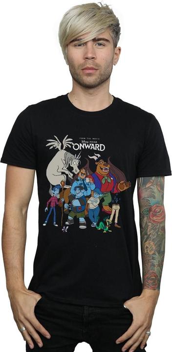 Immagine prodotto Disney Onward Character Collage Maglietta Uomo (3XL)