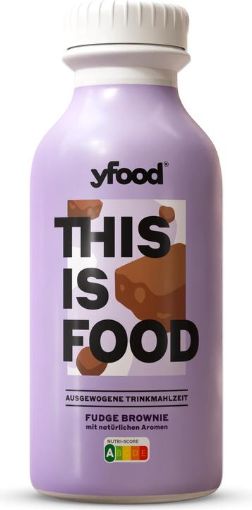 Actual product image YFood Fudge Brownie (Brownie, 6 x)