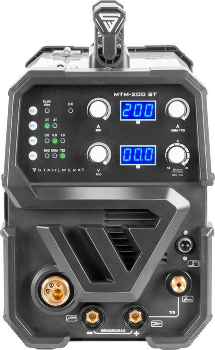 Image du produit Stahlwerk Soudeuse combinée MTM-200 ST 3-en-1 avec dévidoir de fil synergique 200 A