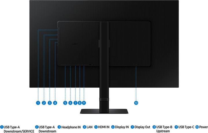 Immagine prodotto Samsung ViewFinity S6 - S60UD (2560 x 1440 pixel, 32")