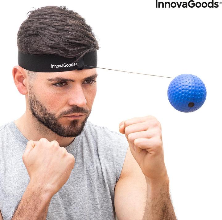 Produktbild InnovaGoods Trainings- und Reflexball-Set Balxing (3.80 cm, 0.03 kg)