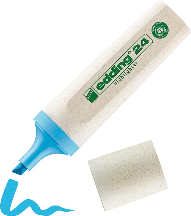 Productafbeelding Edding Markeerstift EcoLine 24 (Lichtblauw, 5 mm, 1 x)