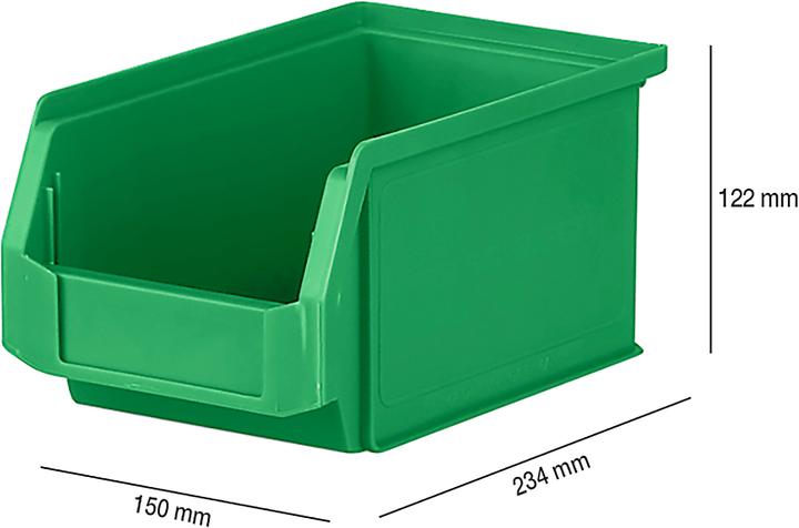 Image du produit Schäfer Shop Bac à bec SSI Schaefer LF 221, polypropylène, L 234 x l 150 x H 122 mm, 2,7 l, div. couleurs