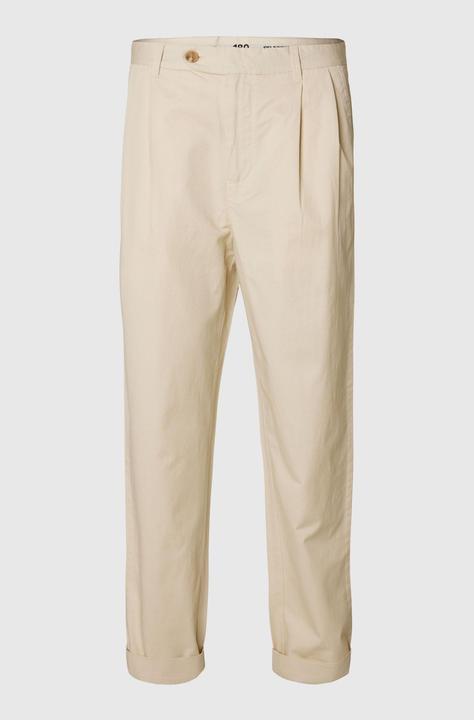 Actual product image Selected Homme Relaxed fit cropped trousers (W29/L32)