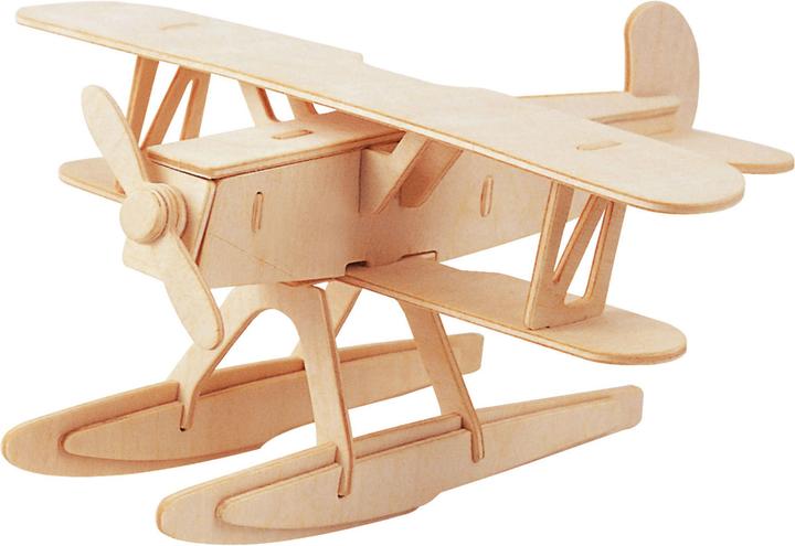 Actual product image Eureka! Gepetto's Workshop wooden kit 3D - seaplane