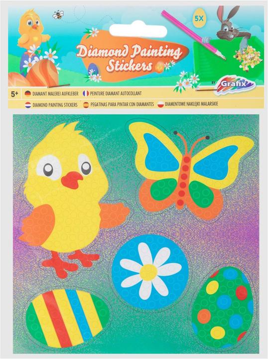 Actual product image Grafix Diamond painting stickers Easter (1 x, 20 x 15 x 0.5 cm)