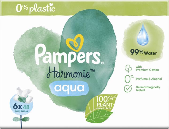 Produktbild Pampers Harmonie Aqua (288 Stück)