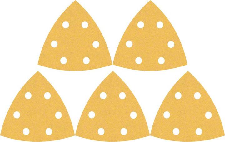 Actual product image Bosch Professional Zubehör Expert C470 Sandpaper for Delta Sander, 93 mm, G 320, 5 pcs. (320)