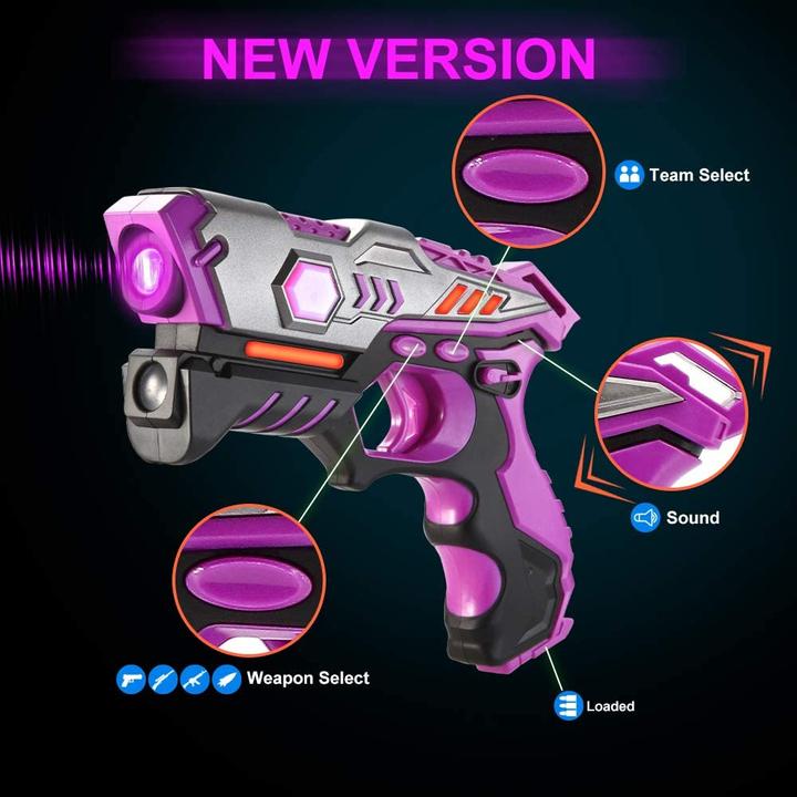 Image du produit Tinoteen Kit pistolet laser tag avec gilets