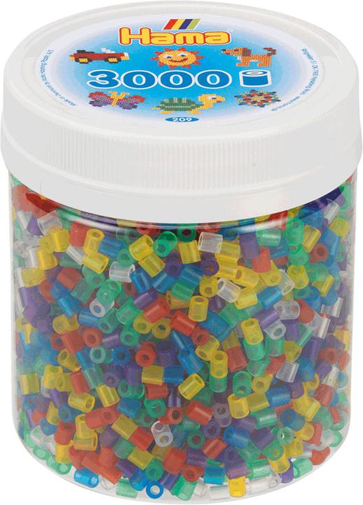 Immagine prodotto Hama Perlen Strijkkralen in Potje - Transparantmix (53), 3000st.