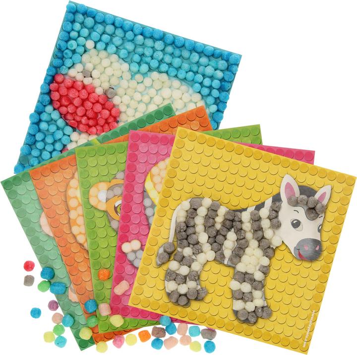 Produktbild PlayMais Mosaikkarten Zoo