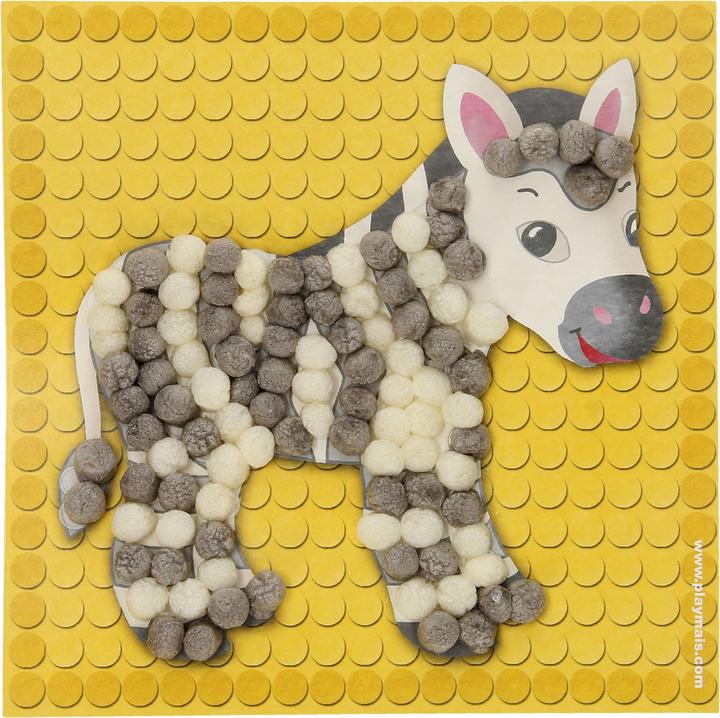 Produktbild PlayMais Mosaikkarten Zoo
