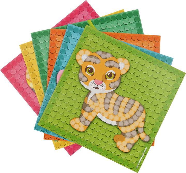 Produktbild PlayMais Mosaikkarten Zoo