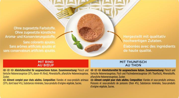 Image du produit Gourmet Or (Adulte, 4 pcs, 340 g)