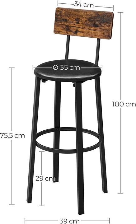 Produktbild Vasagle Martini 2er-Set