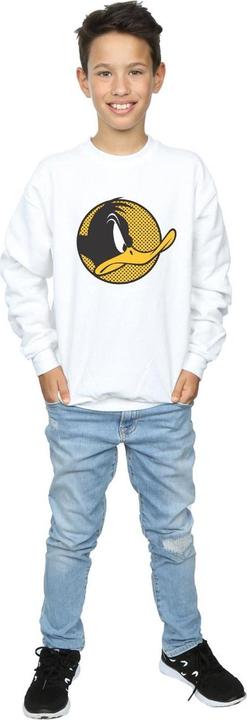Produktbild Looney Tunes Daffy Duck Dotted Profile Sweatshirt Jungen (152, 158)