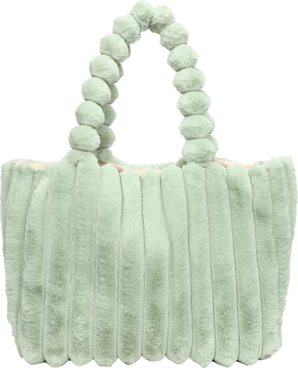 Produktbild Only-Bags.Store Plüsch Tote Bag, leichte grosse Kapazität Schulter Tote Bag, solide Farbe vielseitig Pendler Tasche
