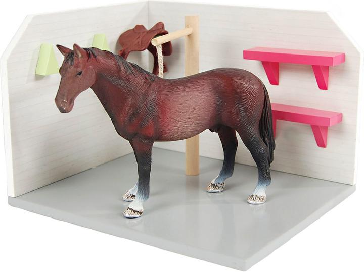 Produktbild Kids Globe Farming Horse Waschbox Holz 1:24