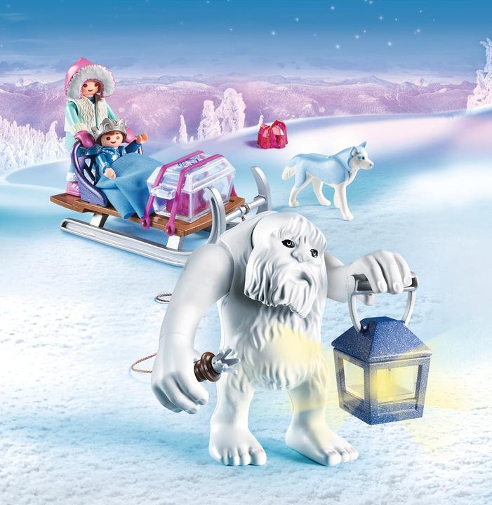 Produktbild Playmobil Schneetroll mit Schlitten (9473, Playmobil Magic)