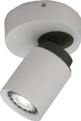 Actual product image Böhmer 42525, Surface-mounted spotlight, aluminium, white, 12 x 6 x 13.5 cm (GU10)
