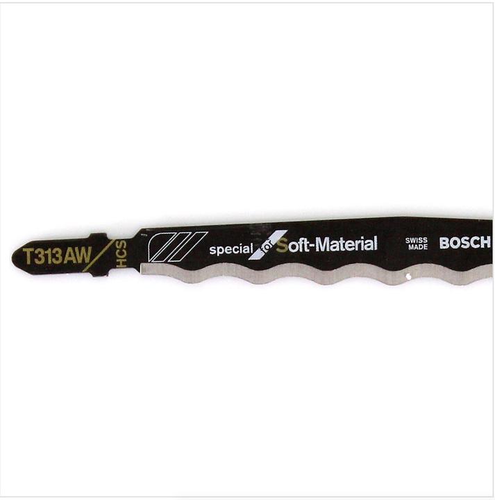 Immagine prodotto Bosch Professional Zubehör Lama per seghetto alternativo PRO Soft Material T313AW, 152 mm, 3 pezzi.