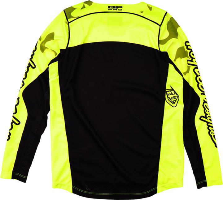 Immagine prodotto Troy Lee Designs GP Pro Jersey, Blotted, flo yellow, youth M (M)
