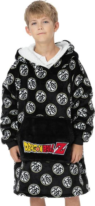Immagine prodotto Dragon Ball Z Coperta con cappuccio per bambini/ragazzi VUddie Oversize (Taglia unica)