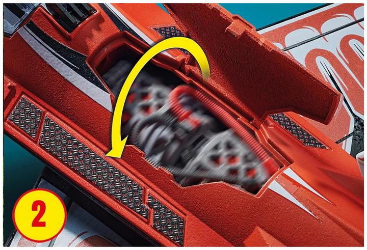 Actual product image Playmobil 70832 Air Stuntshow Jet Jet "Eagle" (70832, Playmobil stunt show)