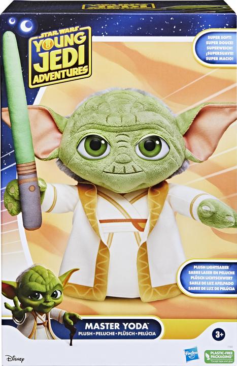 Actual product image Hasbro Star Wars Young Jedi Adventures Shorty Plush (34 cm)