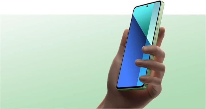 Actual product image Xiaomi Redmi Note 13 (256 GB, Mint green, 6.67", Hybrid Dual SIM, 108 Mpx, 4G)