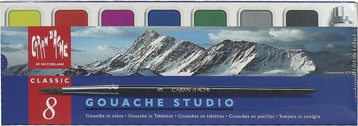 Actual product image Caran d'Ache Gouache Studio Tabletten Metallschachtel (Multicoloured)